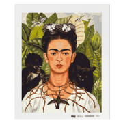 Malen nach Zahlen - Selbstbildnis mit Dornenhalsband - Frida Kahlo