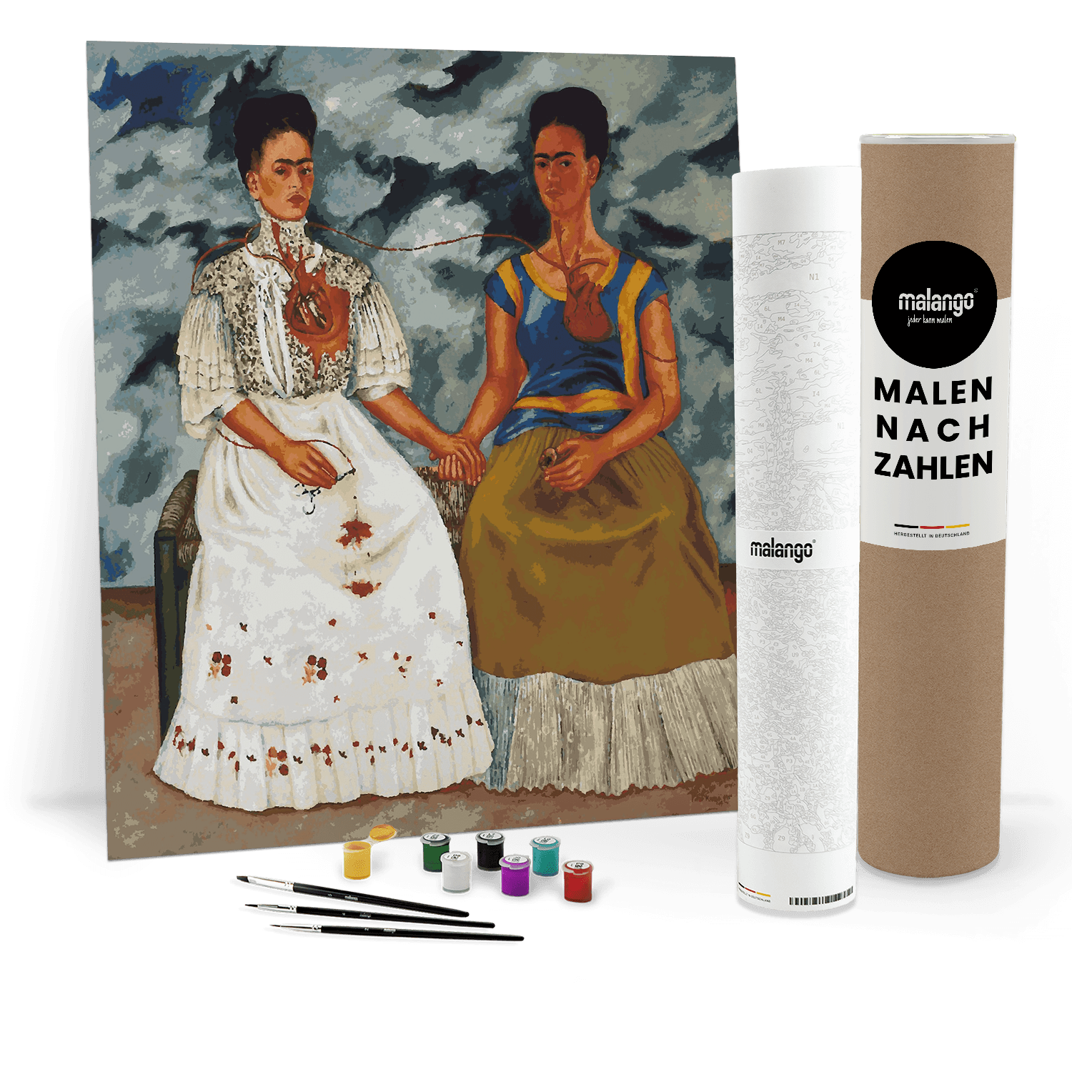 Malen nach Zahlen - The Two Fridas - Frida Kahlo