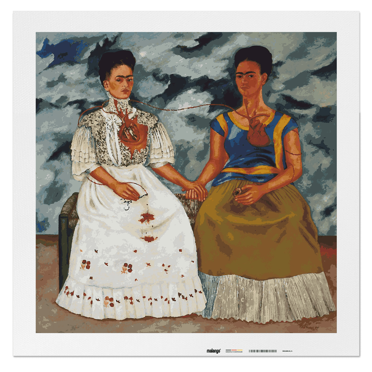 Malen nach Zahlen - The Two Fridas - Frida Kahlo