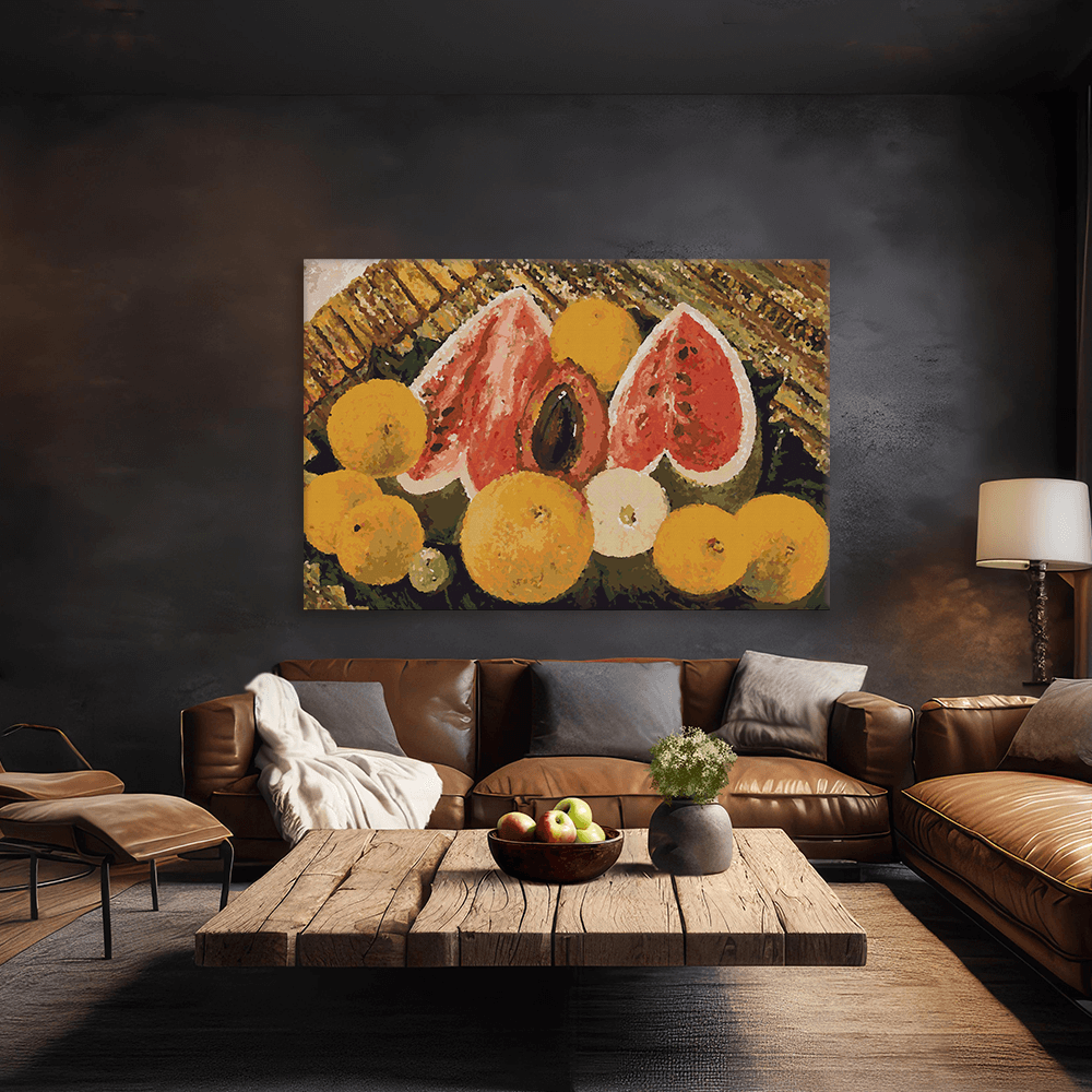 Malen nach Zahlen - Still Life with Watermelons - Frida Kahlo