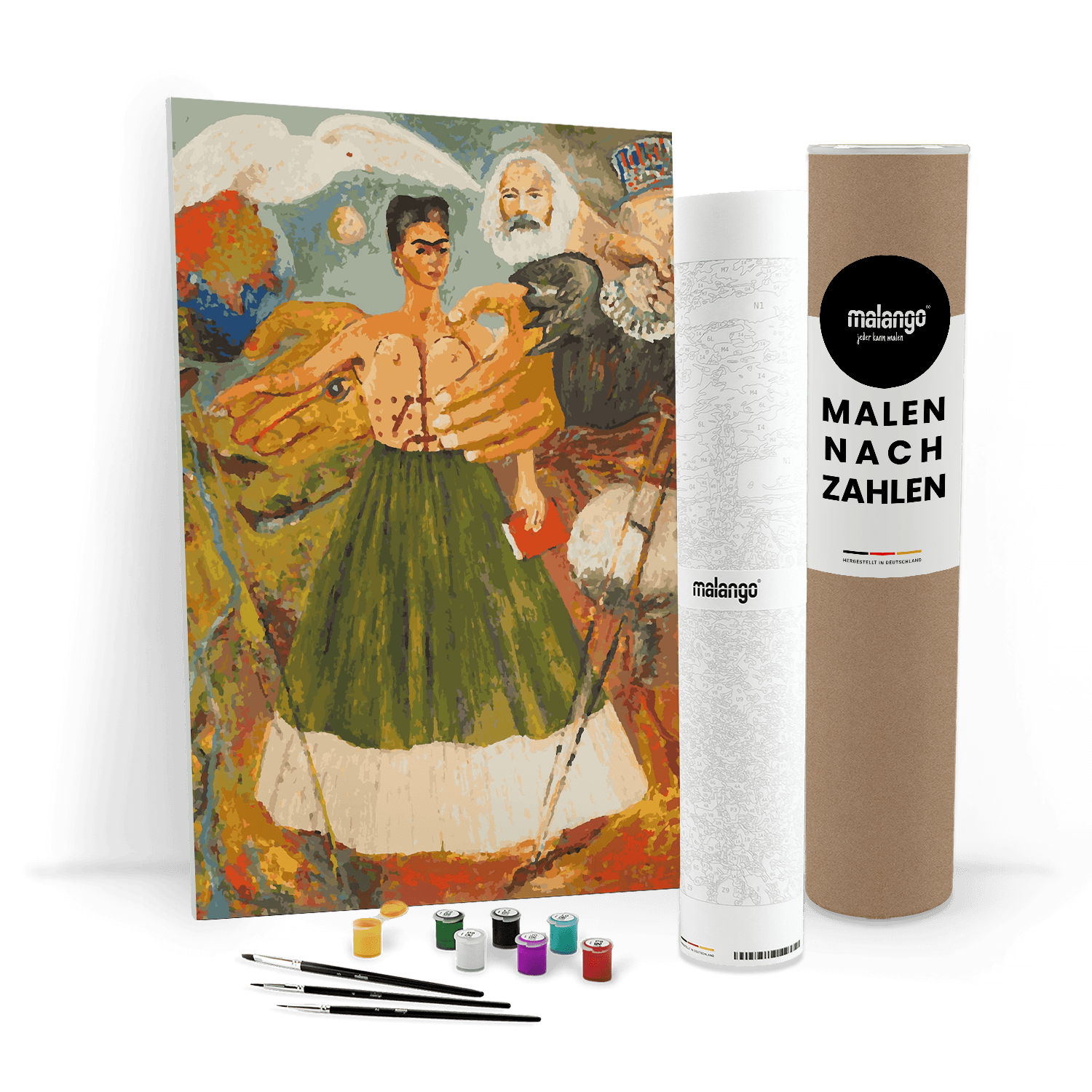 Malen nach Zahlen - Marxism Will Give Health to the Ill - Frida Kahlo