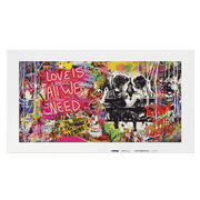 Malen nach Zahlen - Love is all we need - Banksy inspired - Hifza