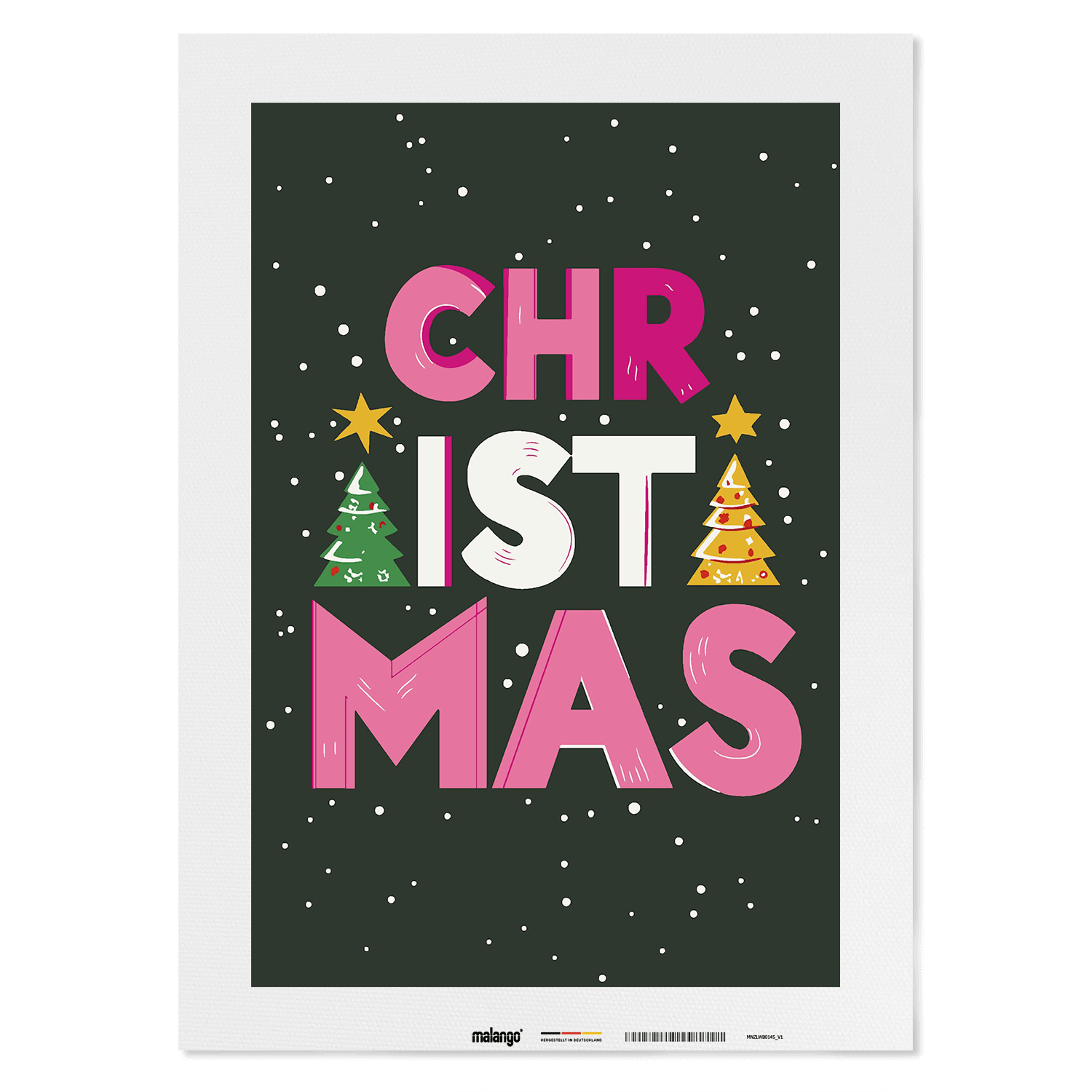 Malen nach Zahlen - Merry Christmas