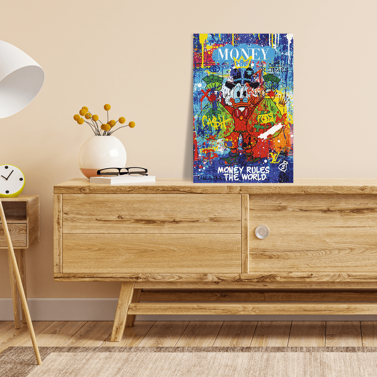 Malen nach Zahlen - DAGOBERT MONEY RULES THE WORLD No. 1 - LIMITED EDITION